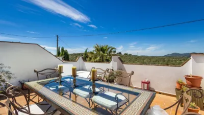 Rustic farmhouse in Villanueva del Trabuco photo 43