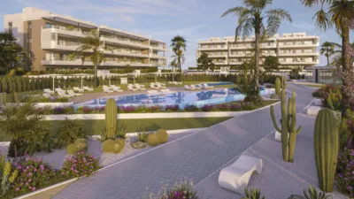 Piso – Torrevieja, Urbanización Jardín del Mar XIII, Urbanización El Chaparral - Vista 3