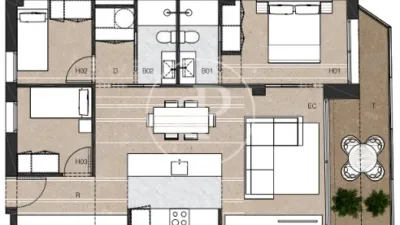 Apartment in Centre photo 41