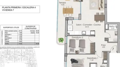 Apartment in Santa Pola photo 12