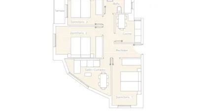 Piso en venta en Calle de las Cercas Bajas, Coronación (Vitoria - Gasteiz) de 260.000 €