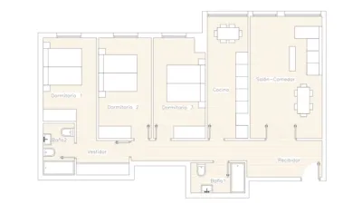 Piso en venta en Calle de Donostia-San Sebastián, cerca de Calle de Getaria, Lakua Bizkarra (Vitoria - Gasteiz) de 330.000 €