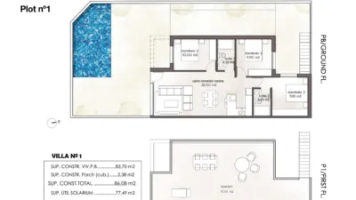 Casa – Pilar de la Horadada, Barrio Los Segundas, Los Hortelanos - Más