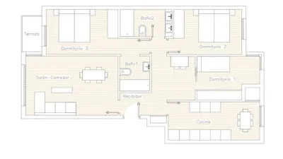 Piso en venta en Portal de Castilla, cerca de Calle de Teodoro González de Zárate, Ariznabarra (Vitoria - Gasteiz) de 375.000 €