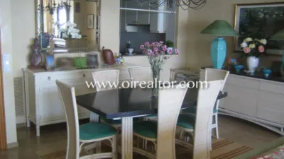 Luxury apartment for sale on the first line of the sea in Lloret de Mar. It has a surface area of 200 m2 and is distributed in a spacious and bright living-dining room with a large terrace and unforgettable views of the sea, four bedrooms, two en suite, master bedroom with open sea view, spacious kitchen fully equipped with MIELE design furniture. The flat has a large entrance hall and large living-dining room with fireplace and terrace with sea views. The bathrooms have 1st quality ceramic pieces and bathtubs. The property is equipped with the following qualities and finishes such as air conditioning with heat pump, all rooms are exterior with built-in wardrobes and marble floors. The exterior carpentry is aluminum with double “climalite” glass. It also has a reinforced door and alarm. The location is very privileged in a building of 6 floors, one apartment per floor with direct access to the elevator. All terraces offer wonderful clear views of the beach, the castle of Lloret de Mar, the San Joan tower and the seaside promenade. A selection to enjoy the beauty of the Coast and the atmosphere of the Mediterranean Lloret de Mar is a Spanish municipality in the Selva region, in the province of Girona, Catalonia and next to the sea, on the Costa Brava. It has excellent granulated sand beaches. It also has magnificent views of the castle at one end and at the other the monument to "La dona Marinera" which represents the suffering of women waiting for the return of their fishing husbands. Also places to visit such as: - Church of San Román: Gothic church with Renaissance influences built between 1509 and 1522. It presents some typical characteristics of a fortification, such as the drawbridge door. - Santa Clotilde Gardens: The Santa Clotilde Gardens, which were completed in 1919, are the work of builder Nicolau Maria Rubió i Tudurí. photo 6