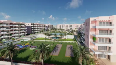 Pis – Guardamar del Segura, Urbanització El Ras - Vista 4