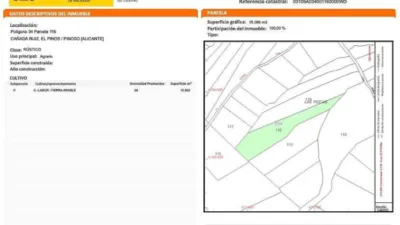Terreno en venta en El Pinós - Pinoso - Vista 2