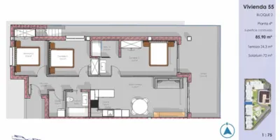 Penthouse in Urbanizations photo 8