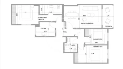 Apartment in Fuente del Berro photo 58