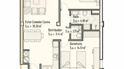 Apartment in Cala Bona photo 13