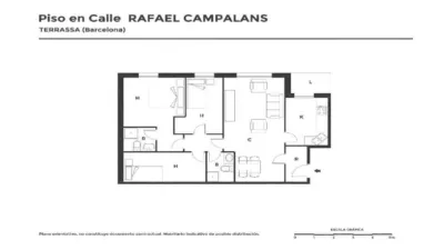 Apartment on Carrer de Rafael Campalans photo 28