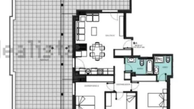 Piso en venta en Calle del Arca Real, cerca de Calle de El Aaiún, Las Delicias (Valladolid Capital) de 349.000 €