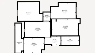 Piso en venta en Calle de Manuel Iradier, cerca de Calle de la Florida, Centro (Vitoria - Gasteiz) de 215.000 €