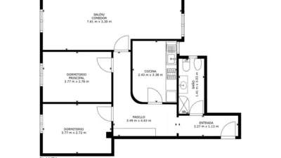 Piso en venta en Calle de José Lejarreta, cerca de Calle de Federico Baráibar, Desemparados-Judimendi-Santa Lucía (Vitoria - Gasteiz) de 250.000 €