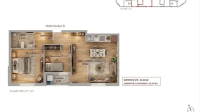 Piso – Albacete, Carretas-Huerta Marzo - Vista 4