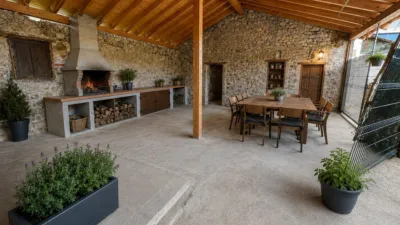 Terraced Stone House in Solórzano photo 26