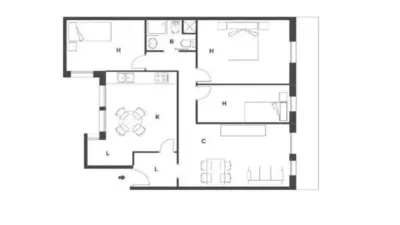 Apartment in El Prat de Llobregat photo 21