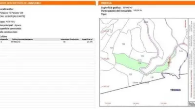 Terreno en venta en Llíber - Vista 3