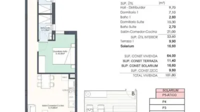 Penthouse on N-A Street, -1 photo 13