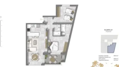 Penthouse on N-A Street, -1 photo 15
