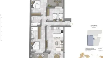 Flat on N-A Street, -1 photo 15