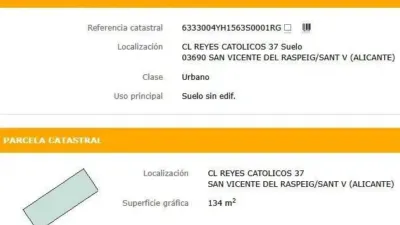 Terreno en venta en Calle de los Reyes Católicos - Vista 4