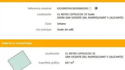 Terreno en venta en Calle de los Reyes Católicos - Vista 5