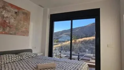 Duplex Penthouse with Dream Views: Infinite Mediterranean Sea Views - Camporosso Village, Finestrat 112 m² interior | 191.51 m² total built-up area | 170.27 m² usable surface 3 bedrooms | 3 bathrooms 82.56 m² of terraces, including a spectacular rooftop solarium of 43.82 m² with jacuzzi Stunning panoramic sea views 1 parking space included Energy Class A - Extremely energy efficient (30 kWh/m²/year) Layout: First Floor (74 m²): Open-plan living-dining room with modern kitchen, 2 bedrooms (master with en-suite bathroom), 2 bathrooms and 16 m² terrace with sea views. Second Floor (29 m²): Spacious third bedroom/multi-purpose room, bathroom, storage room, 16.60 m² terrace, plus an impressive rooftop solarium of 43.82 m² with 180° panoramic sea and Benidorm skyline views! Features: Air conditioning (heating/cooling) | Automatic awnings and electric shutters | Alarm system | Fully equipped modern kitchen | Parking space included | Energy rating A | All furniture included | Complete smart home system controllable via mobile app (electric shutters, all lights, air conditioning, door intercom and more) Community Services: Outdoor and heated swimming pools | Padel court | Gym | Children's playground | Gardens Privileged Location - Calle Colombia 2, Finestrat: 10 min to beaches | Shopping centres and supermarkets | Golf courses | Restaurants | Medical services and schools Perfect for: Families, investors, seekers of Mediterranean lifestyle, permanent or holiday residence, the best of life on the Costa Blanca. A Unique Opportunity: Modern duplex penthouse with A energy certification, huge private rooftop solarium with jacuzzi, smart home technology and all furniture included in one of the most complete urbanisations on the Costa Blanca. photo 21