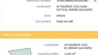 Terreno en venta en Avinguda de València - Vista 2