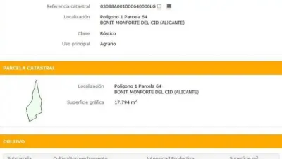Terreno en venta en Monforte del Cid - Vista 4