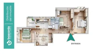 Apartment on Avenida de Agirre Lehendakaria photo 2
