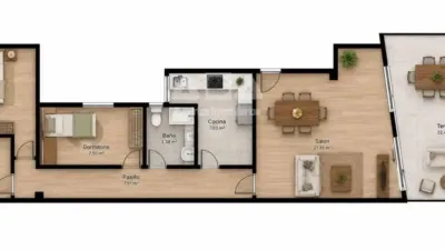 Penthouse in El Puig de Santa Maria photo 35