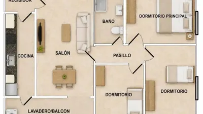 Apartment in Singuerlín-Les Oliveres-Can Franquesa-Guinardera photo 25