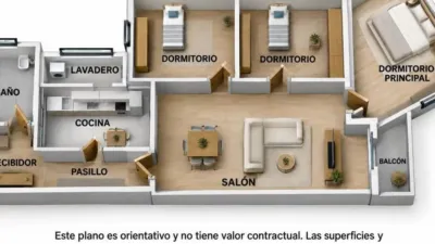 Flat in Sant Martí photo 27