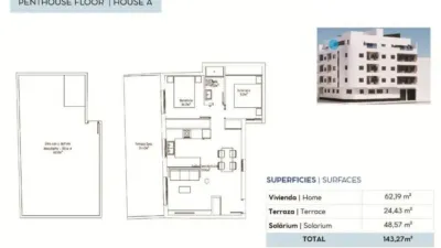 Penthouse on N-A Street, -1 photo 22
