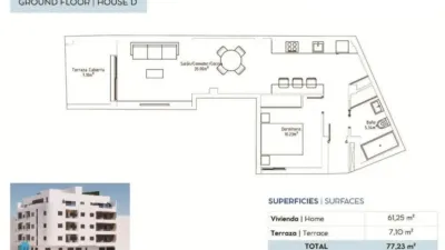 Flat on N-A Street, -1 photo 22