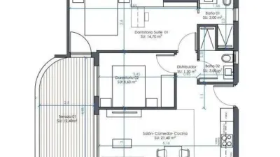 Apartment in the City Centre photo 12