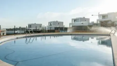 Duplex Penthouse with Dream Views: Infinite Mediterranean Sea Views - Camporosso Village, Finestrat 112 m² interior | 191.51 m² total built-up area | 170.27 m² usable surface 3 bedrooms | 3 bathrooms 82.56 m² of terraces, including a spectacular rooftop solarium of 43.82 m² with jacuzzi Stunning panoramic sea views 1 parking space included Energy Class A - Extremely energy efficient (30 kWh/m²/year) Layout: First Floor (74 m²): Open-plan living-dining room with modern kitchen, 2 bedrooms (master with en-suite bathroom), 2 bathrooms and 16 m² terrace with sea views. Second Floor (29 m²): Spacious third bedroom/multi-purpose room, bathroom, storage room, 16.60 m² terrace, plus an impressive rooftop solarium of 43.82 m² with 180° panoramic sea and Benidorm skyline views! Features: Air conditioning (heating/cooling) | Automatic awnings and electric shutters | Alarm system | Fully equipped modern kitchen | Parking space included | Energy rating A | All furniture included | Complete smart home system controllable via mobile app (electric shutters, all lights, air conditioning, door intercom and more) Community Services: Outdoor and heated swimming pools | Padel court | Gym | Children's playground | Gardens Privileged Location - Calle Colombia 2, Finestrat: 10 min to beaches | Shopping centres and supermarkets | Golf courses | Restaurants | Medical services and schools Perfect for: Families, investors, seekers of Mediterranean lifestyle, permanent or holiday residence, the best of life on the Costa Blanca. A Unique Opportunity: Modern duplex penthouse with A energy certification, huge private rooftop solarium with jacuzzi, smart home technology and all furniture included in one of the most complete urbanisations on the Costa Blanca. photo 63