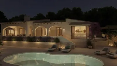 Chalet in La Fustera photo 2