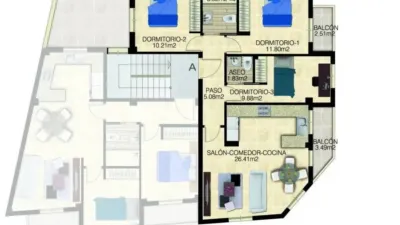 Piso – Jacarilla - Vista 3