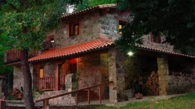 Rustic house in Acebo photo 2