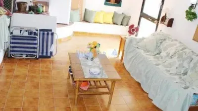 Semi-detached house in the Almijara urbanization, Nerja, with sea views. The property comprises a living room, kitchen, shower room, private patio, and a terrace on the ground floor. Three bedrooms and one bathroom on the first floor. There is also a basement converted into a small study. Parking and communal pool included. Sea views. photo 20