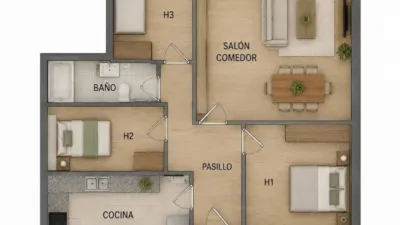 Piso en Carrer de Sant Pere photo 21