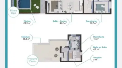 Chalet en venta en Calle Calle 21, 3, Los Alcázares de 467.000 €