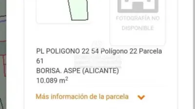 Terreno en venta en Aspe - Vista 3
