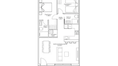 Piso en venta en Zona de Unidad de Actuación PH1, Núcleo (Pilar de la Horadada) de 255.000 €