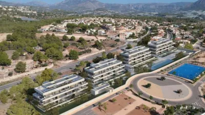 Piso – la Nucia, Urbanització Bell Horitzó - Vista 3