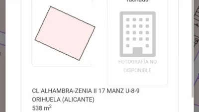 Terreno en venta en Cabo Roig-La Zenia-La Regia - Vista 2