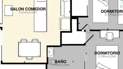 Apartment in Barrio San Ramón photo 25