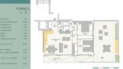 Pis – Guardamar del Segura, Urbanització Els Estanys - Vista 5